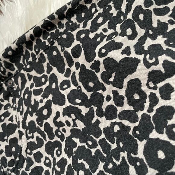 rag & bone Amoeba Skinny Printed Leopard Mid Rise Jeans 27 - Picture 5 of 7